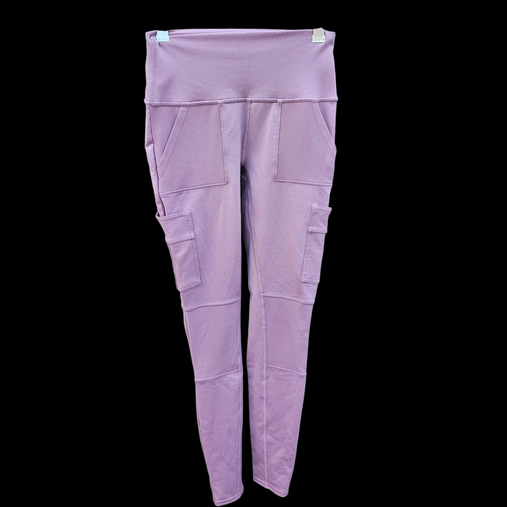 Alo Lavender Cargo Leggings Women Size XS